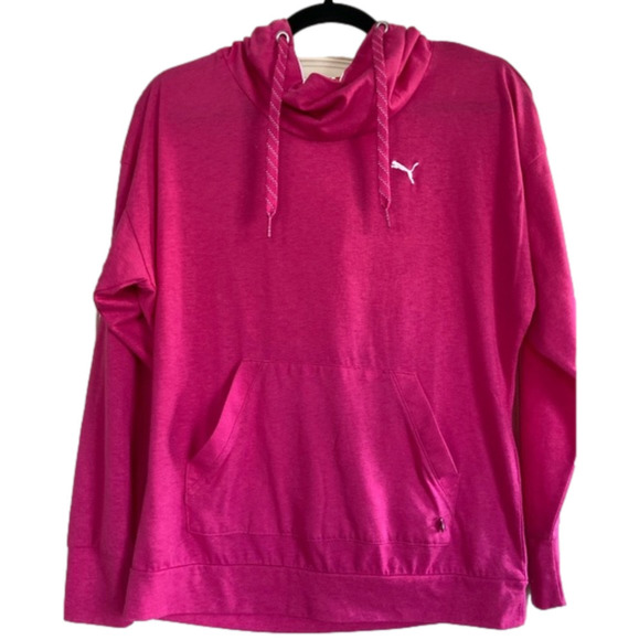 PUMA lightweight pink hoodie. Size S - Picture 1 of 6